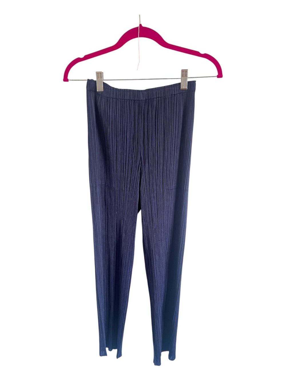 Issey Miyake Pleats Please Navy Blue Pants, size 3